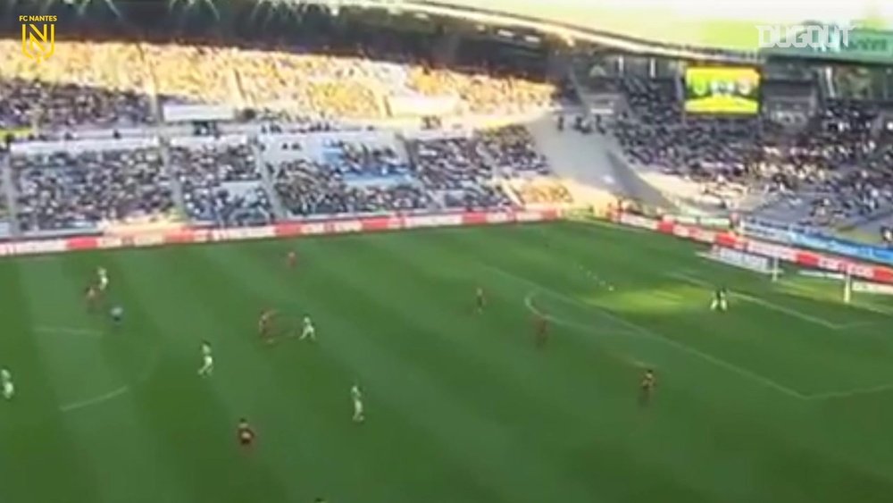 Mareval's long punt forward ended up in the back of the net. DUGOUT