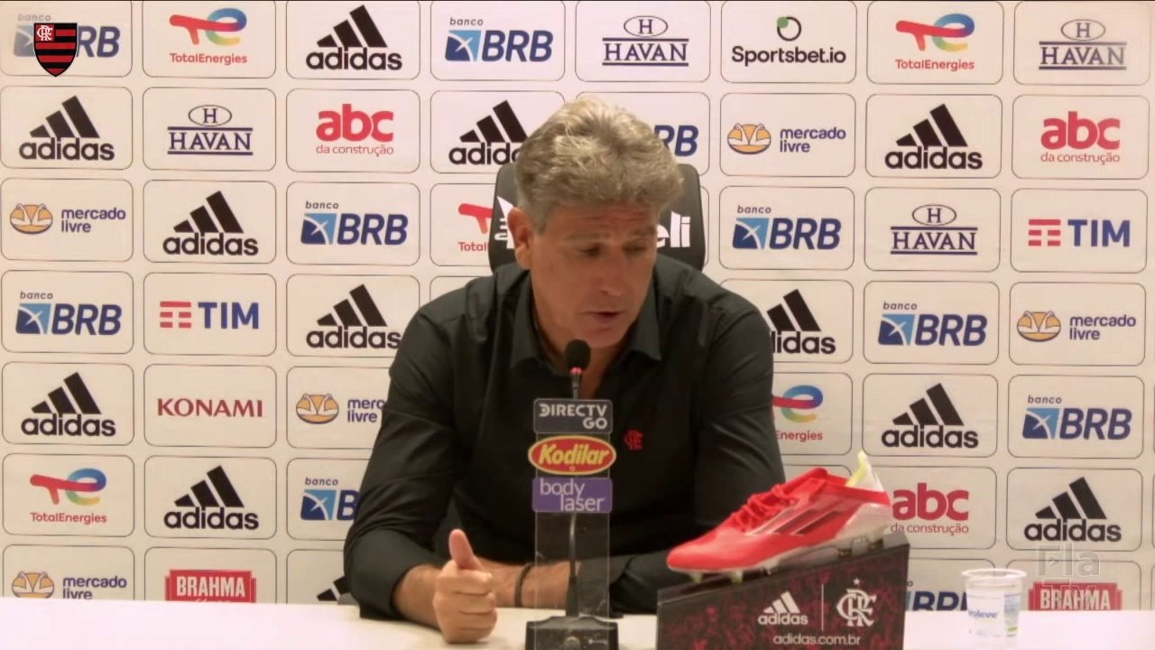 Técnico do Flamengo falou após derrota por 4 a 0. DUGOUT