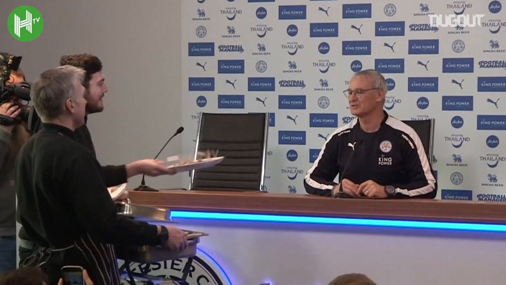 VIDEO: Claudio Ranieri's Funniest Press Conference Moments. DUGOUT