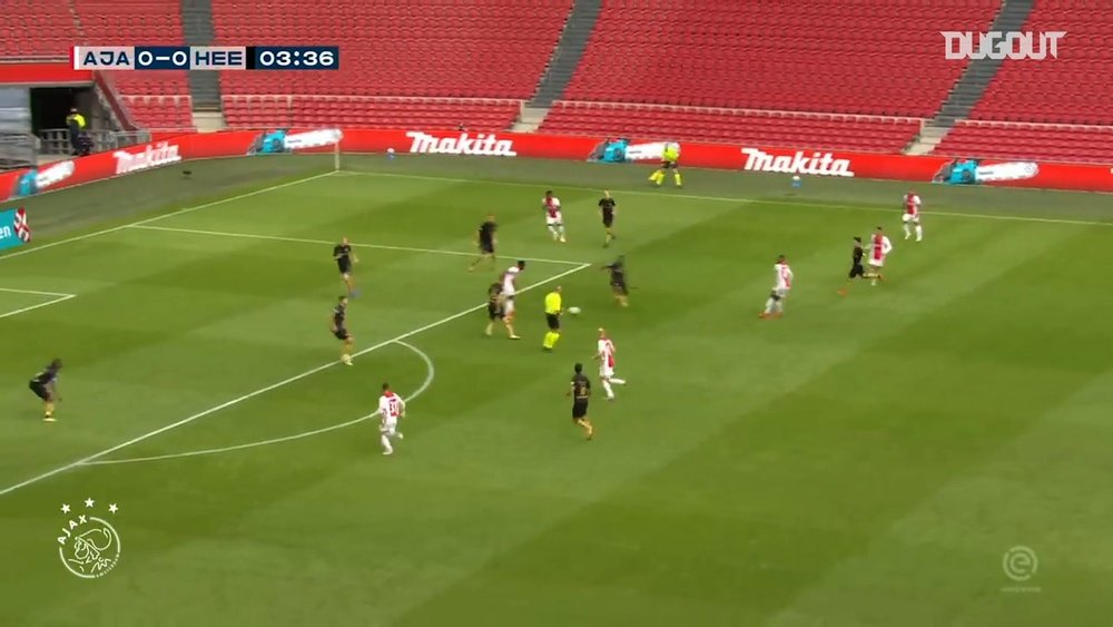 Dusan Tadic got a brace as Ajax beat Heerenveen 5-1. DUGOUT