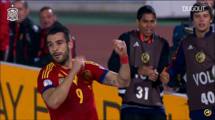 VIDEO: Álvaro Negredo’s best moments with the Spanish national team