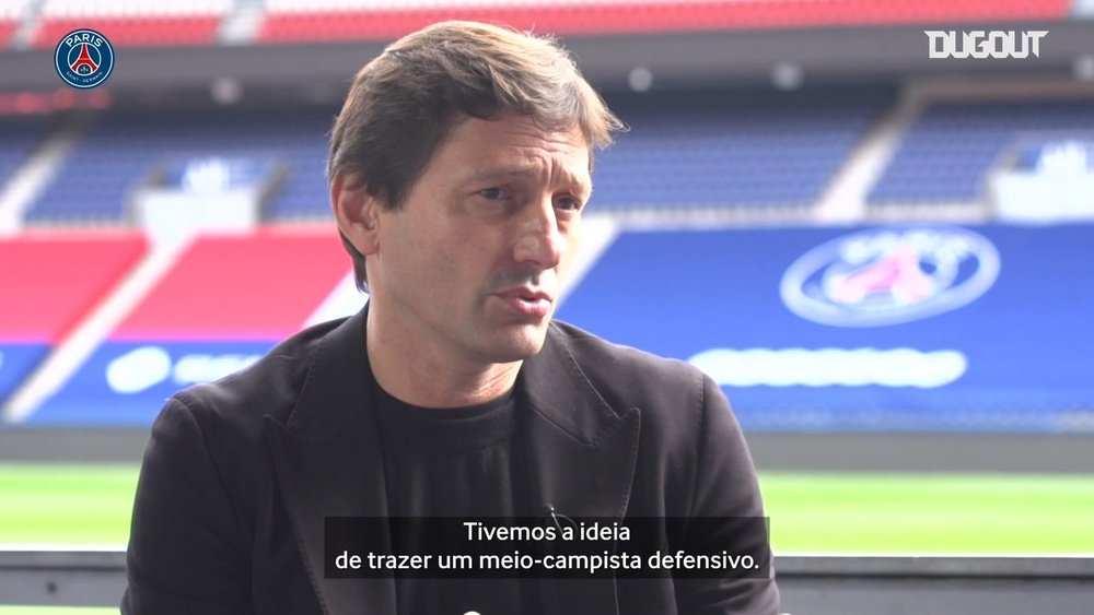 Leonardo falou sobre os defensores brasileiros de confiança no clube. dUGOUT
