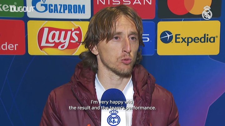 VIDEO: 'We’re happy with the way team performed' - Modric