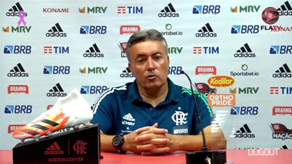 Dome enaltece força do elenco do Flamengo. DUGOUT