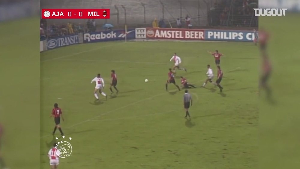 Ajax's classic goals against Serie A teams. DUGOUT