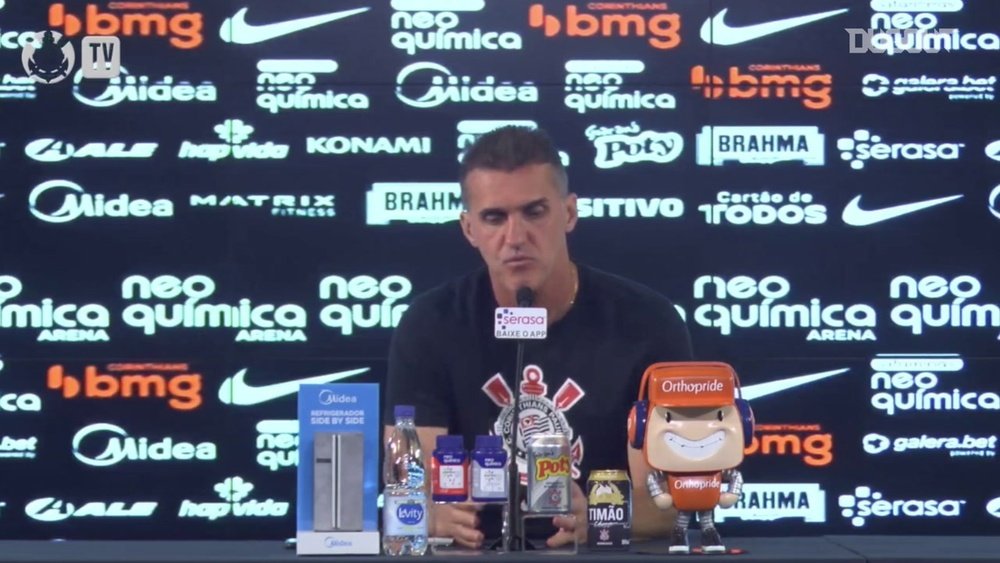 Mancini fala sobre os desfalques no Corinthians. DUGOUT