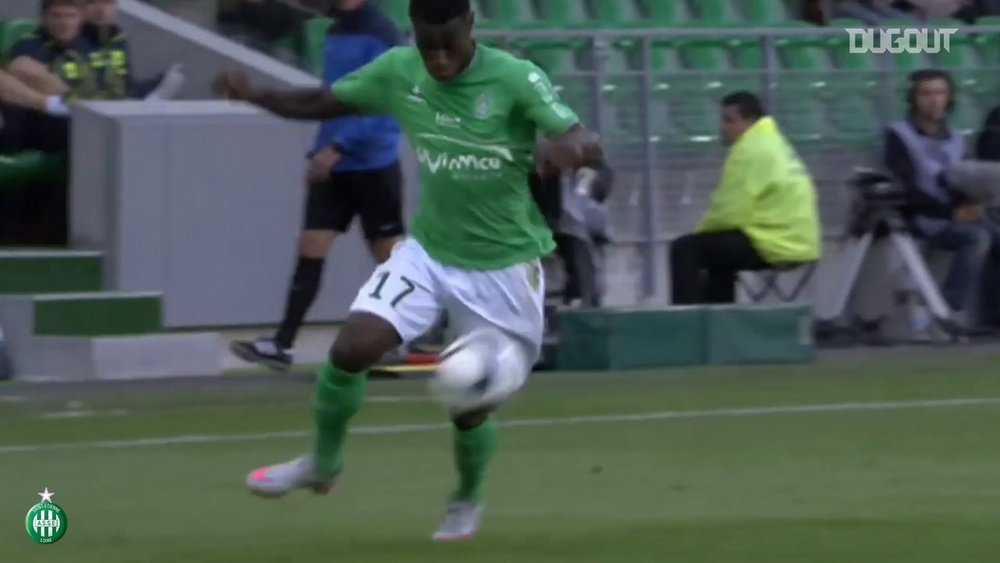 Saint-Etienne have scored some quality goals v Nantes over the years. DUGOUT