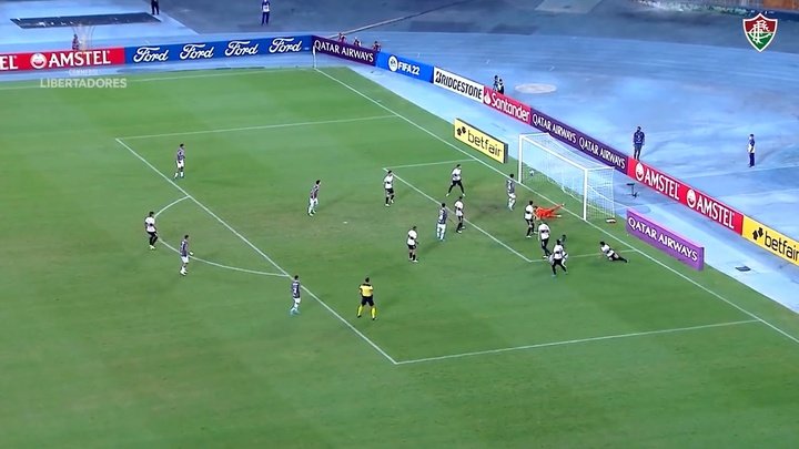 Luiz Henrique faz lindo gol para o Fluminense na Libertadores