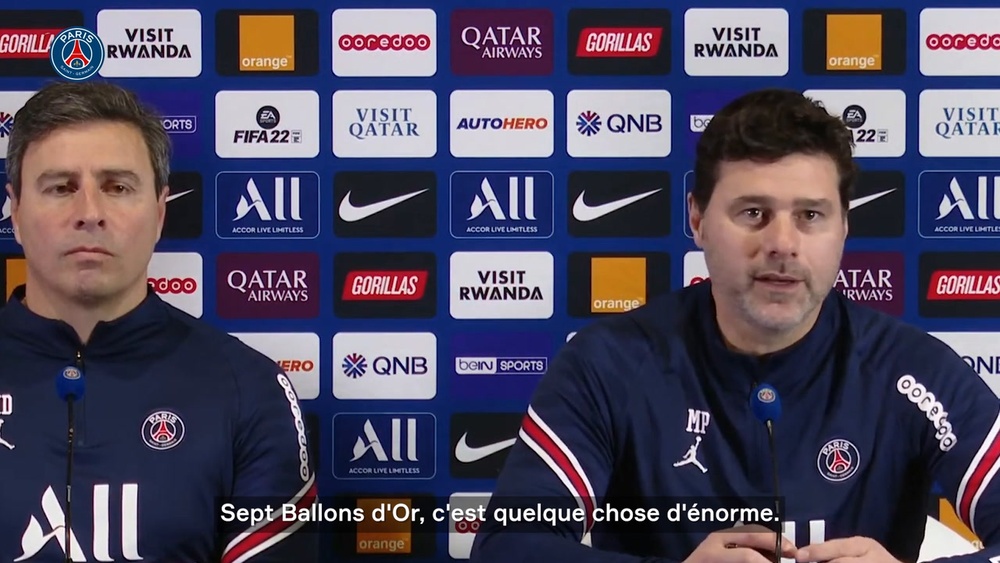 Pochettino juge le Ballon d'Or de Messi complètement mérité. Dugout
