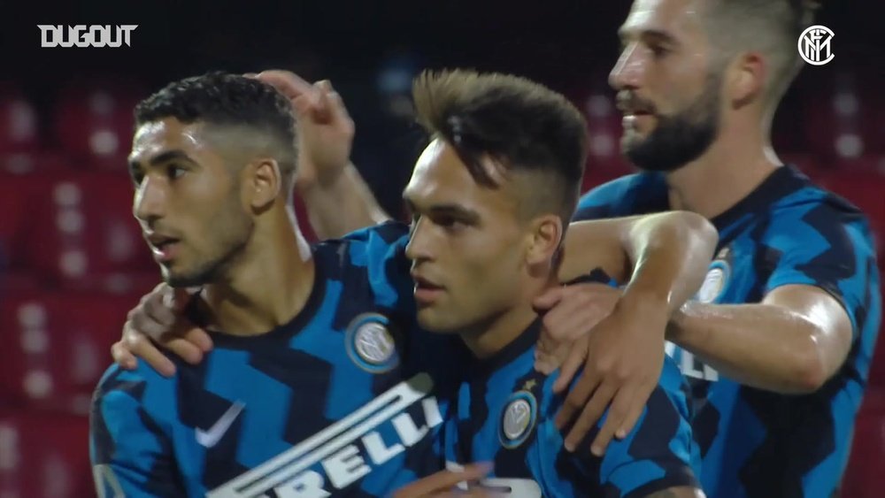 Lautaro Martinez scores in three successive games. DUGOUT