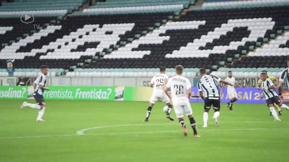 Confira os gols do Santos no empate com o Grêmio. DUGOUT