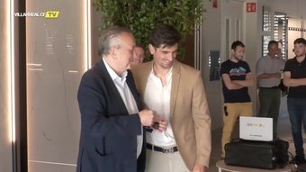 VÍDEO: el Villarreal premió a Gerard Moreno, Iborra, Moi Gómez y Asenjo. DUGOUT