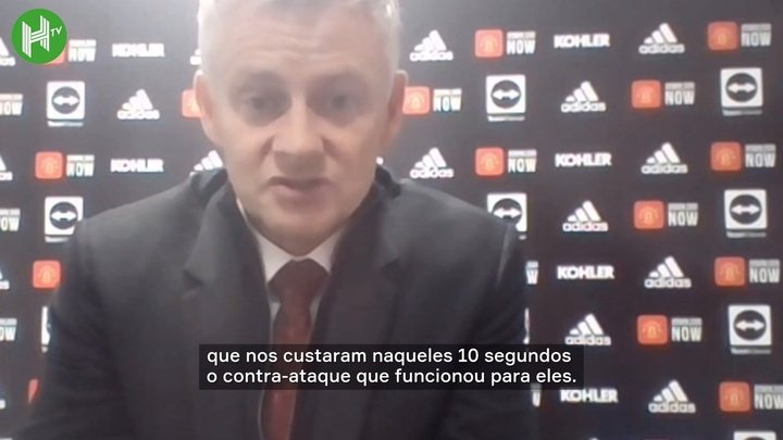 VÍDEO: Solskjaer lamenta desatenção em gol do Everton e explica motivo de deixar CR7 no banco