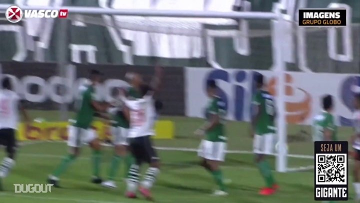 VÍDEO: Léo Matos marca no empate do Vasco com o Goiás