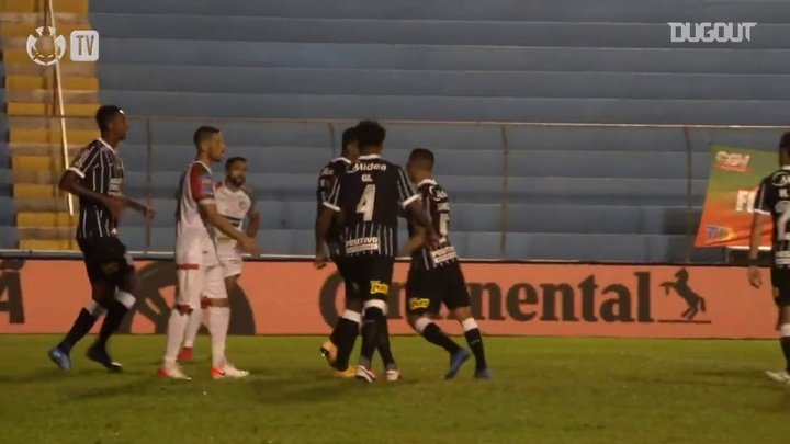 Veja os gols da vitória do Corinthians sobre o Salgueiro