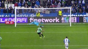 Willian Jose scored a penalty as Betis eased past Sociedad. DUGOUT