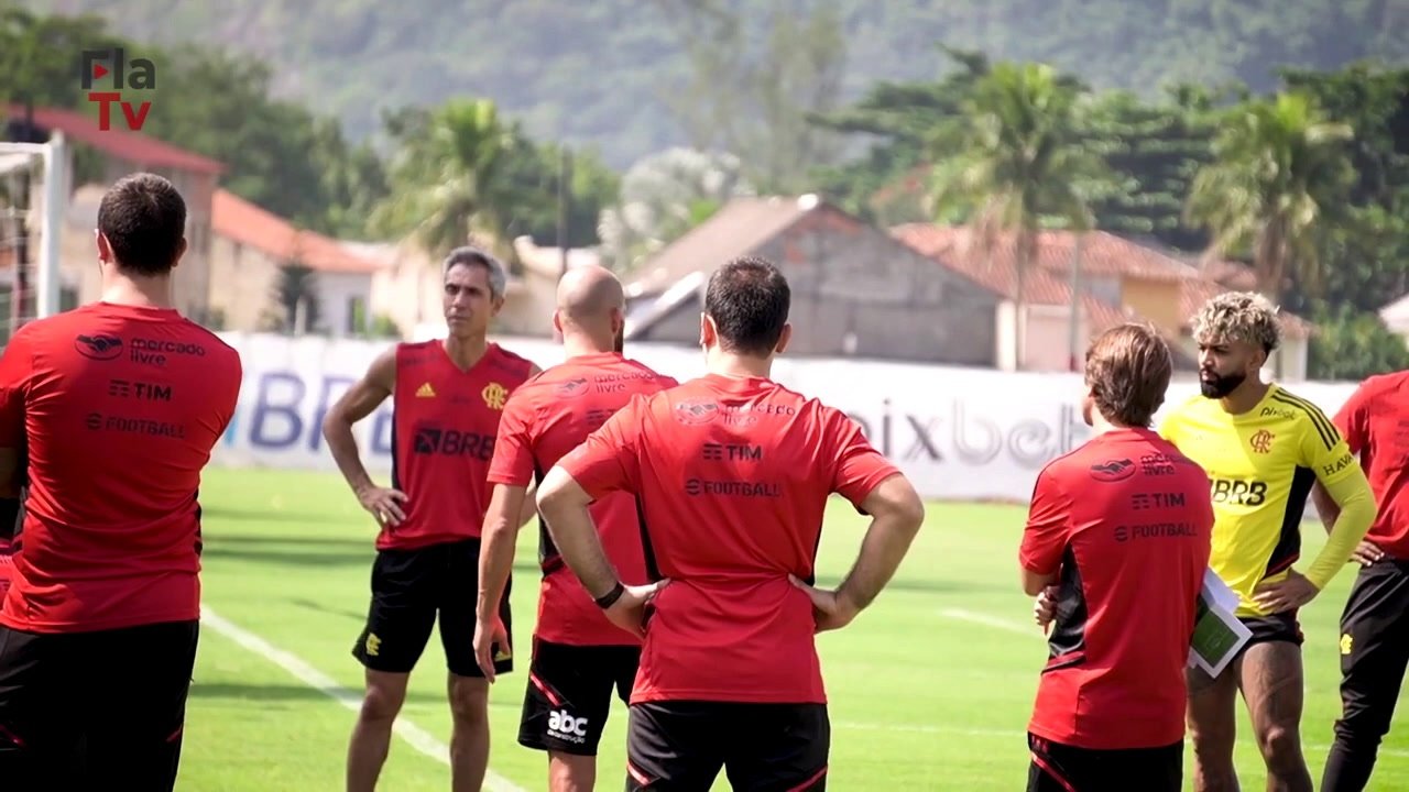VÍDEO: Flamengo inicia preparação para duelo com o Talleres na Libertadores