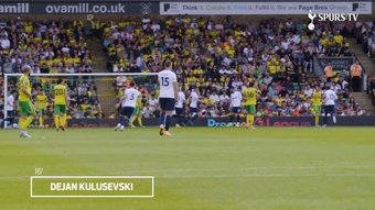 Tottenham easily beat Norwich on the last day of the Premier League season. DUGOUT