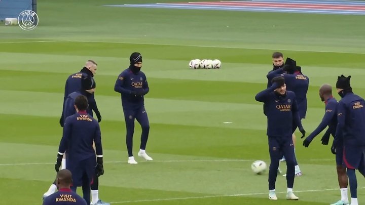 VIDÉO: Mbappé et Marquinhos régalent à l'entraînement