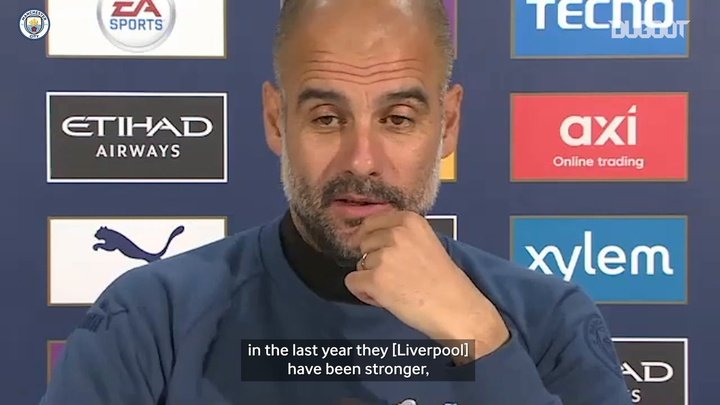 VIDEO: Pep: 'Playing Liverpool improves our level'