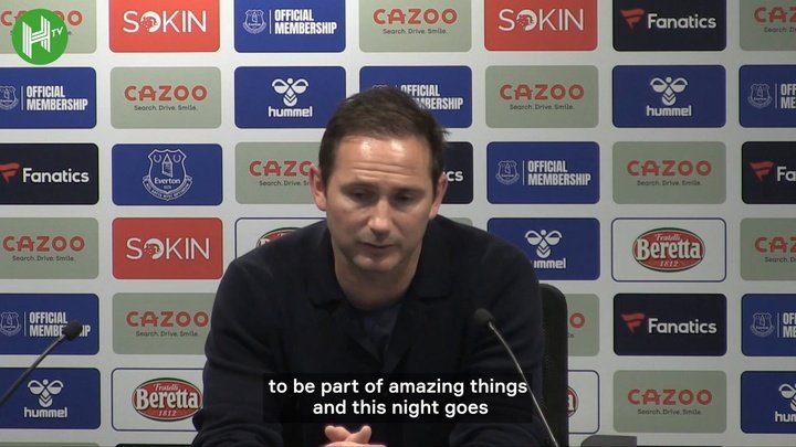 VIDEO: Lampard after Everton's epic comeback secures PL safety