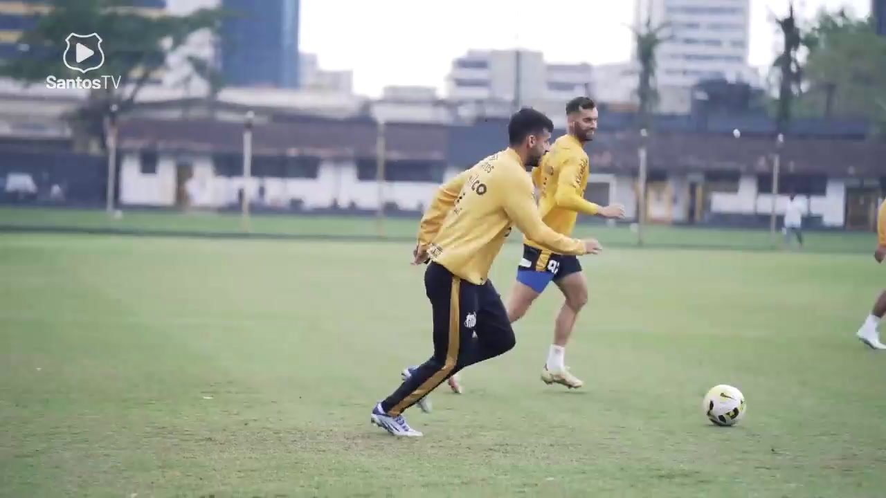 Com Rwan levando ovada, Santos encerra preparação para duelo com o Ceará