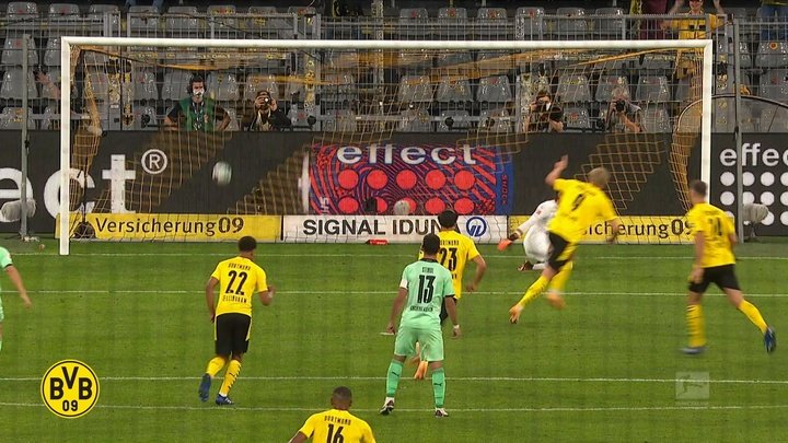 VIDEO: Haaland's best goals v Gladbach