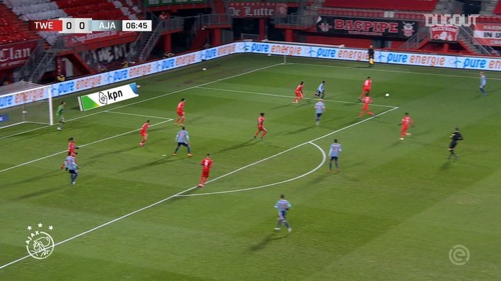 VIDEO: Haller's first Ajax goal vs FC Twente