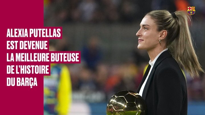 VIDÉO : Alexia Putellas devient la meilleure buteuse de l’histoire du Barça