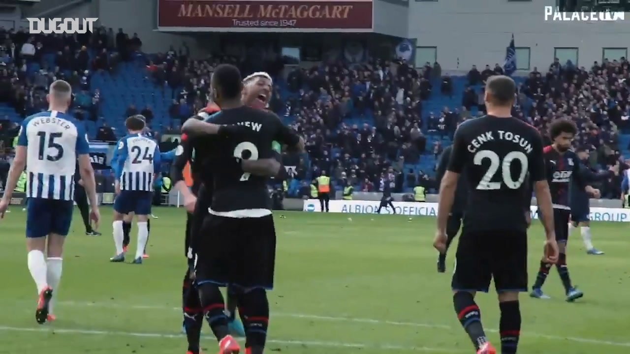 Crystal Palace got a 0-1 victory at Brighton back in 2020. DUGOUT