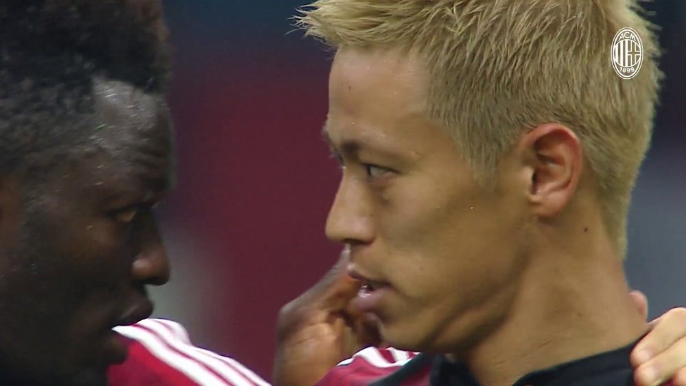 Relembre os gols de Keisuke Honda pelo Milan. DUGOUT