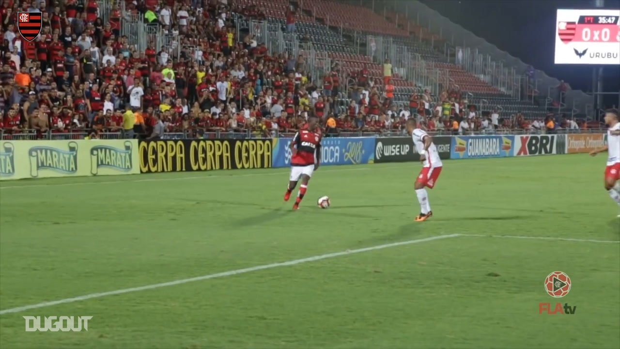 VIDEO: Vinicius Jr. double nutmeg before assist v Bangu