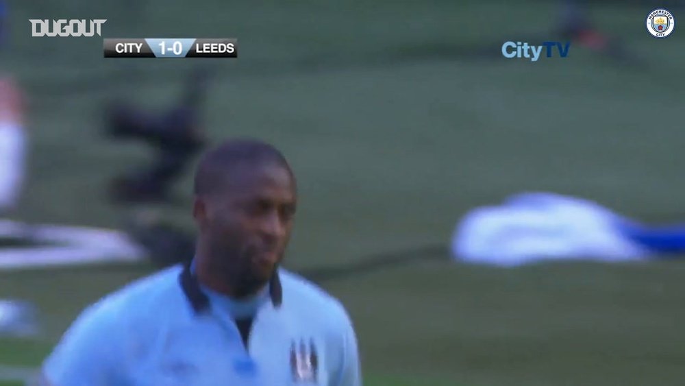 Yaya Toure helped City secure a 4-0 victory against Leeds way back in 2013. DUGOUT