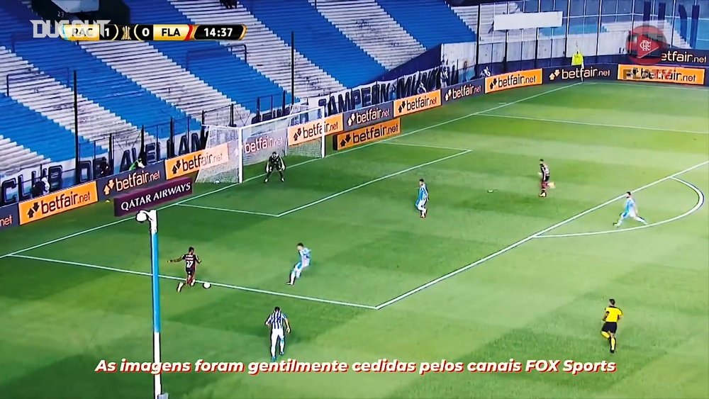 Flamengo got a 1-1 draw in the Copa Libertadores first leg match with Racing. DUGOUT