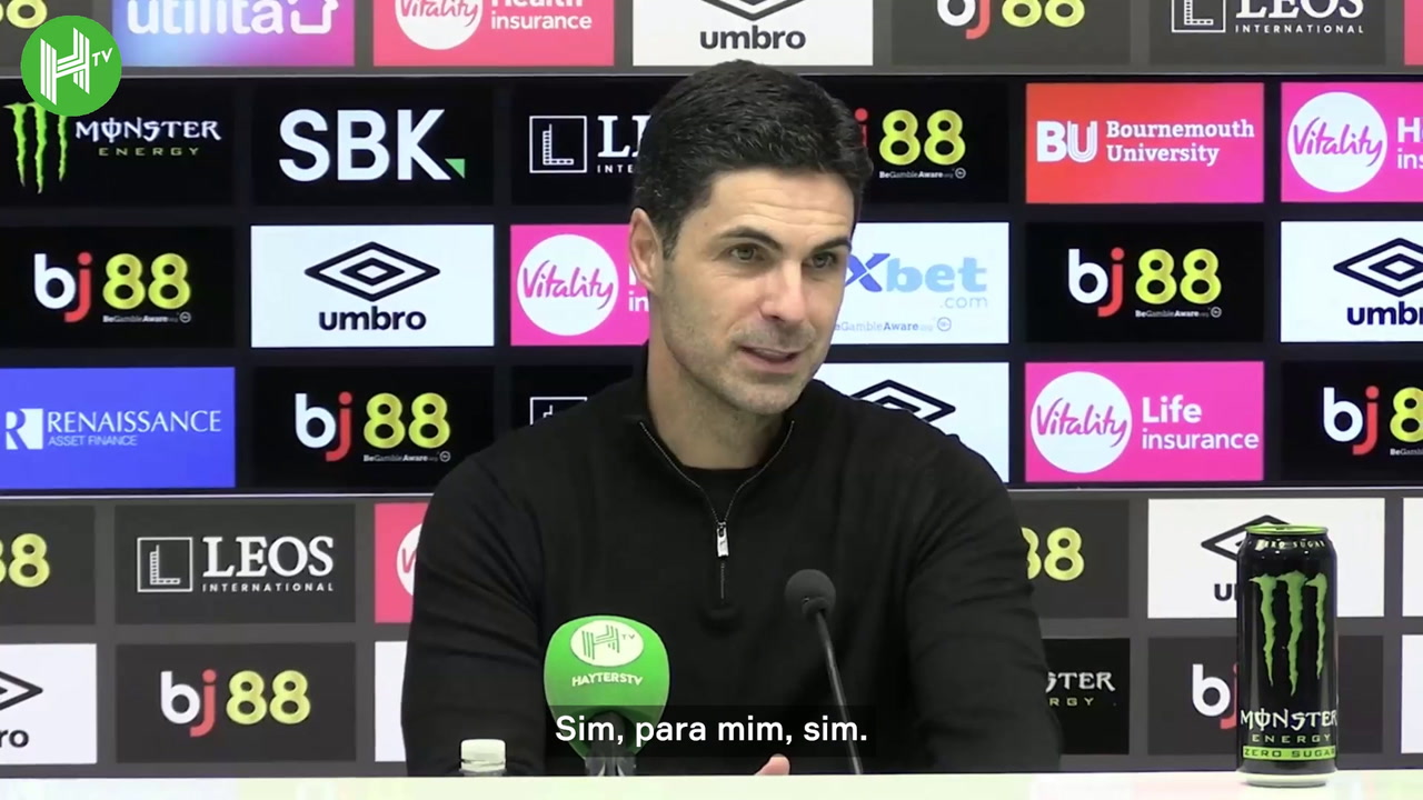 Arteta sobre Declan Rice: 'Um dos melhores meias do mundo'