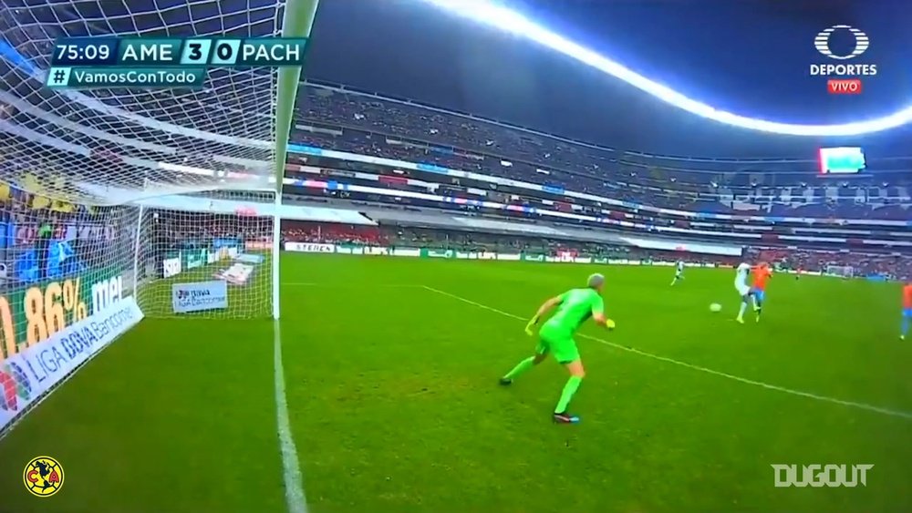 Marchesín played for Club América. DUGOUT