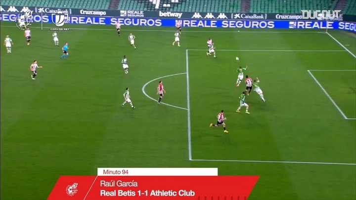 VIDEO: Raúl García nets crucial 94th-minute equaliser at Betis