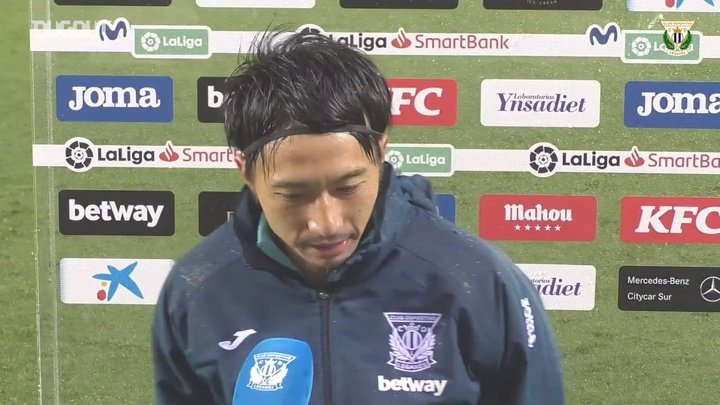 Shibasaki, eufórico tras su primer gol, prometió mucho más