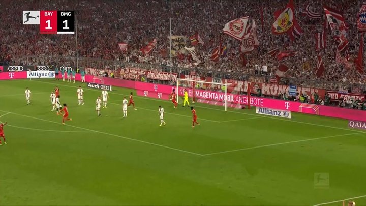 VIDEO : Le joli but collectif du Bayern contre Gladbach
