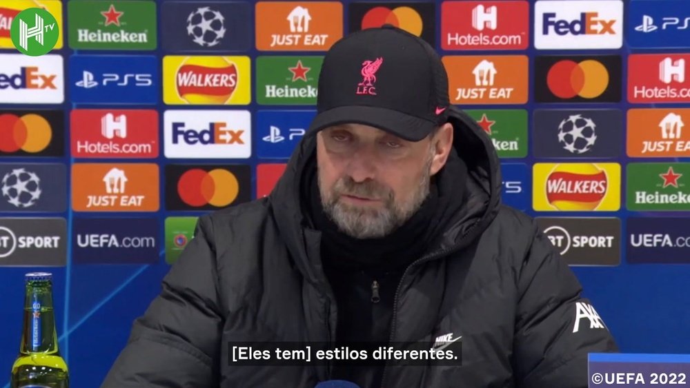 Klopp exalta a qualidade de Milan e Inter de Milão. DUGOUT