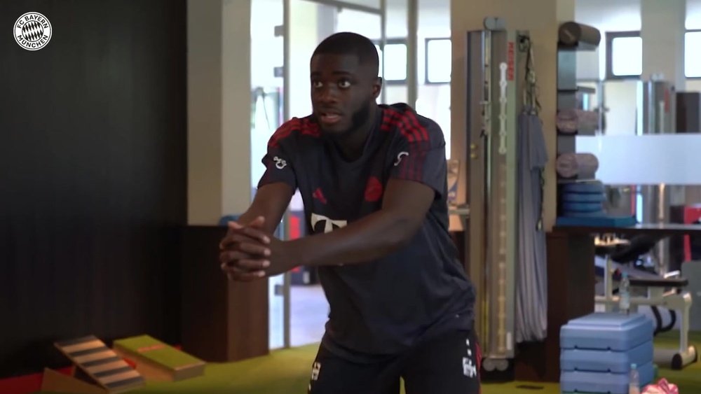 Upamecano's first days at FC Bayern. DUGOUT