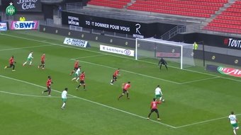 Résumé Rennes 0-2 Saint-Etienne 2021. DUGOUT