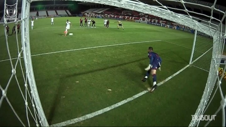 VIDEO: Jean denies Brazil international Thiago Galhardo from penalty spot