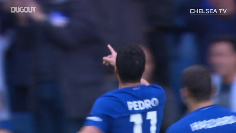 Pedro marcó este gran gol al Watford. DUGOUT