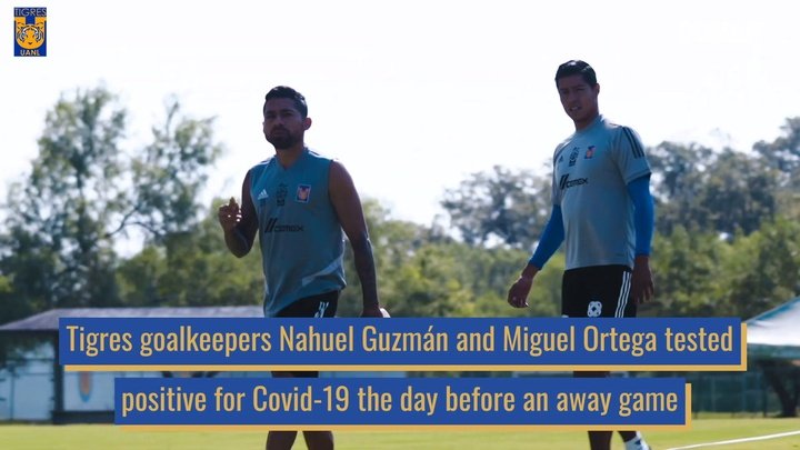 VIDEO: Behind the scenes as Tigres’ goalkeepers tested positive 24h before a game