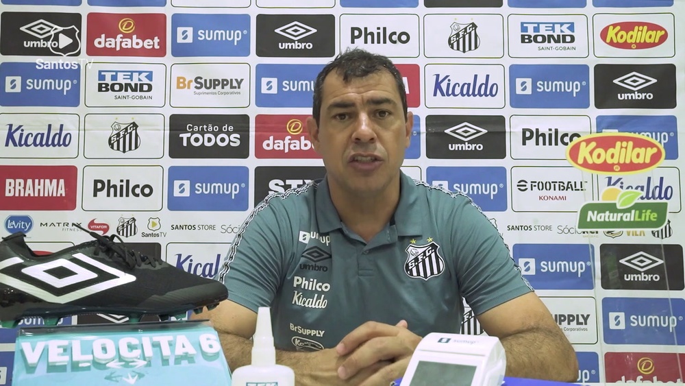 Carille fala de jogadores que ainda buscam uma melhor condição física. DUGOUT