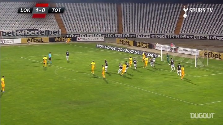 VIDEO: Kane and Ndombele help Spurs battle back against Lokomotiv Plovdiv