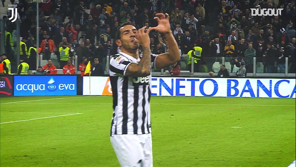 VIDEO: Carlos Tevez's best moments with Juventus. DUGOUT
