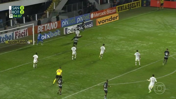 Melhores momentos: Santos x Botafogo (Brasileirão)