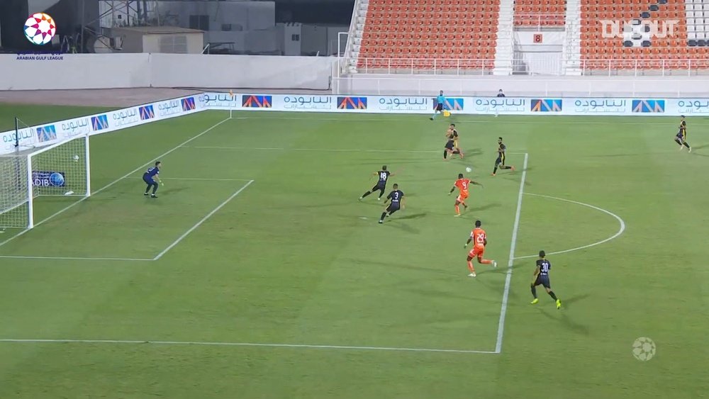 Ittihad Kalba scored an 89th minute goal to win at Ajman. DUGOUT
